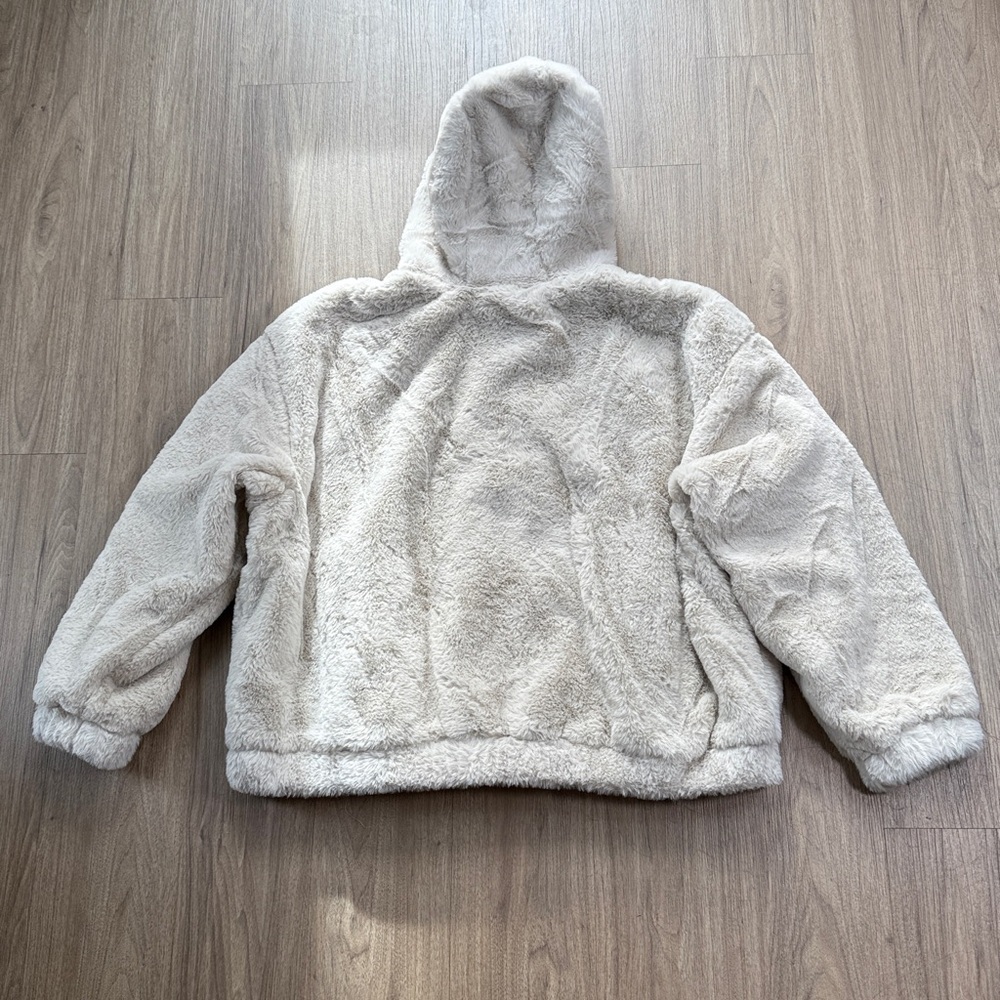Time and Tru Cream Bomber Jacket - Picture 2 of 5